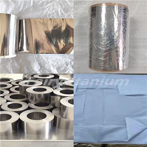 zirconium 702 foil coil package