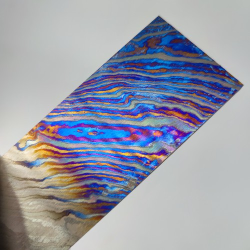 Titanium Damascus sheet Titanium Damascus sheet